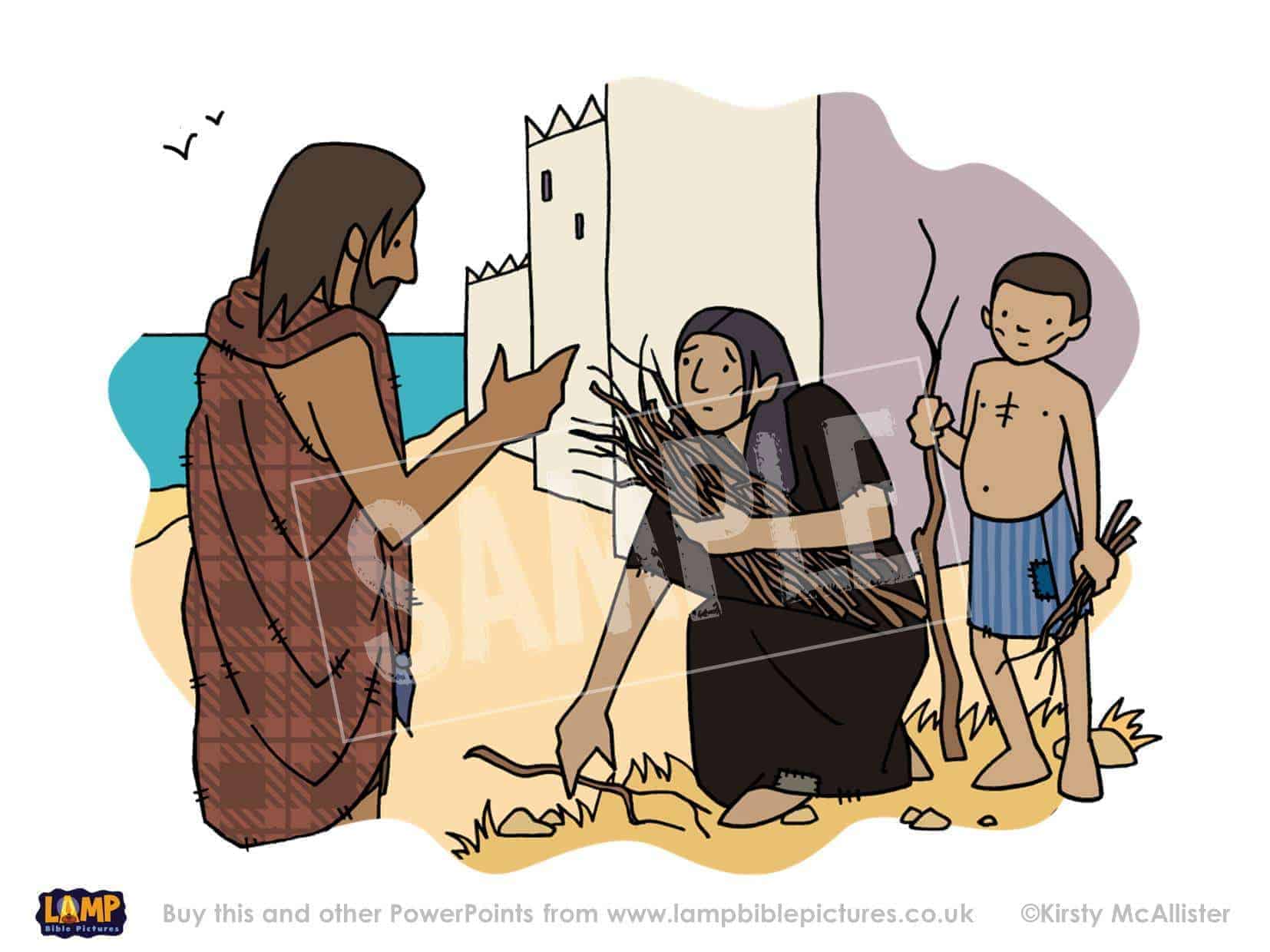 Elijah Archives - Lamp Bible Pictures